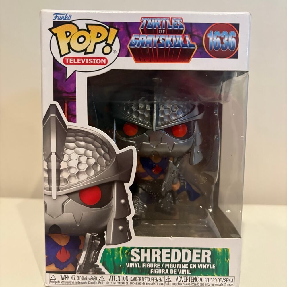 Turtles of Grayskull Shredder Funko Pop 1636
